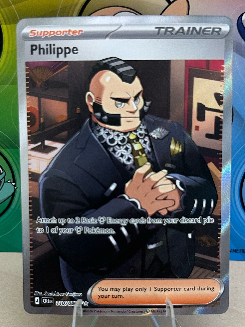 Pokémon TCG Philippe - 110/086 - ME04: Chaos Rising (CRI) Mint/NM